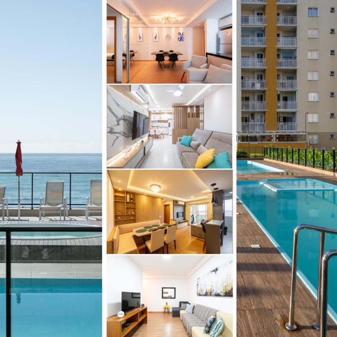 Apartment Aptos Completos Com Vista Mar Pe Na Areia Em Barra Velha Em Com Spa, Piscina, Quadra De Futebol, Sala De Jogos, Brinquedoteca, Complexo Com Diversos Comercios *